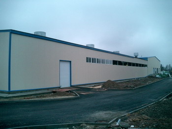 строительство здания складского комплекса